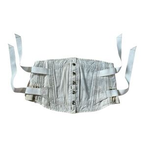 Antique white medical corset